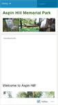 Mobile Screenshot of ahmemorialpark.org